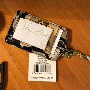 Vera Bradley luggage tag